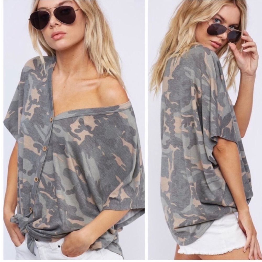 Camouflage top